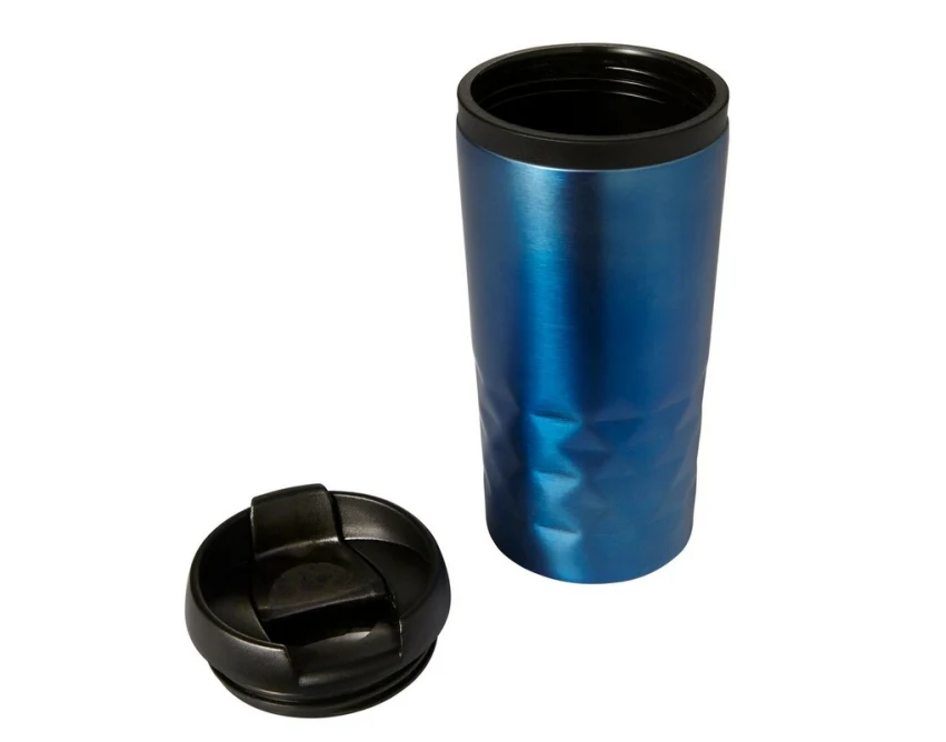 Kubek termiczny 300 ml granatowy z grawerem logo UV360