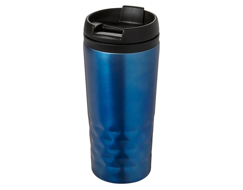 Kubek termiczny 300 ml granatowy z grawerem logo UV360