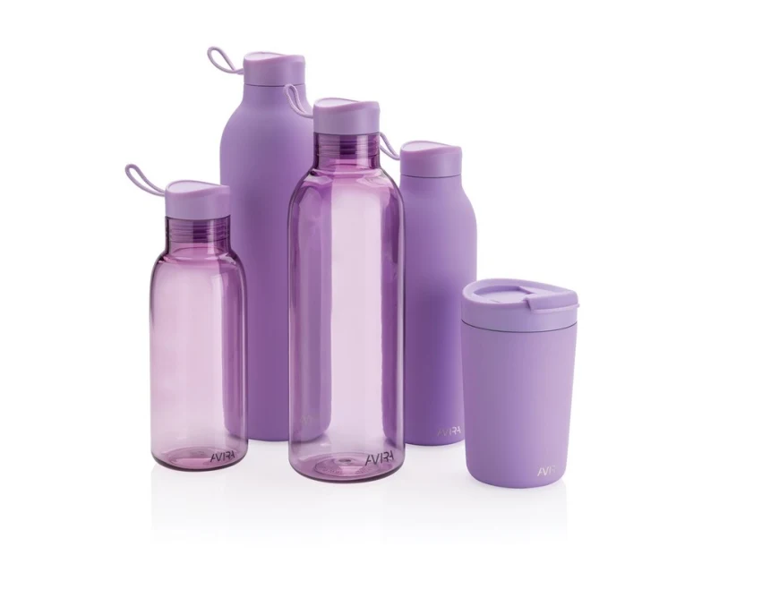 Lawendowy kubek termiczny 300 ml Avira Alya z grawerem