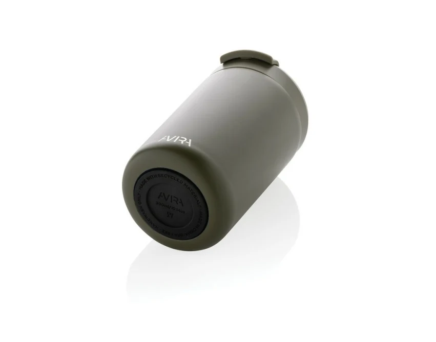 Kubek termiczny Avira Alya 300 ml zielony z grawerem logo