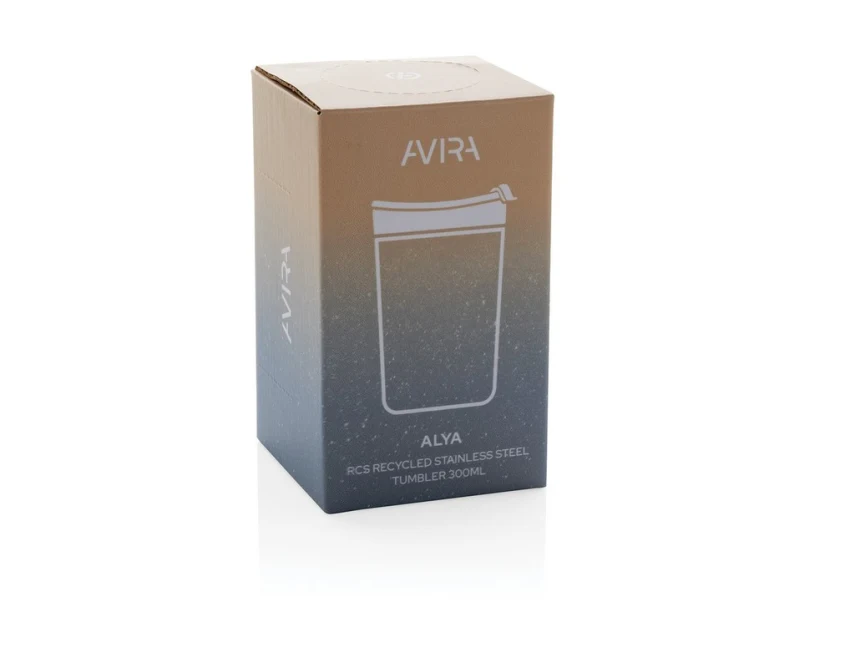 Niebieski kubek termiczny Avira Alya 300 ml z grawerem