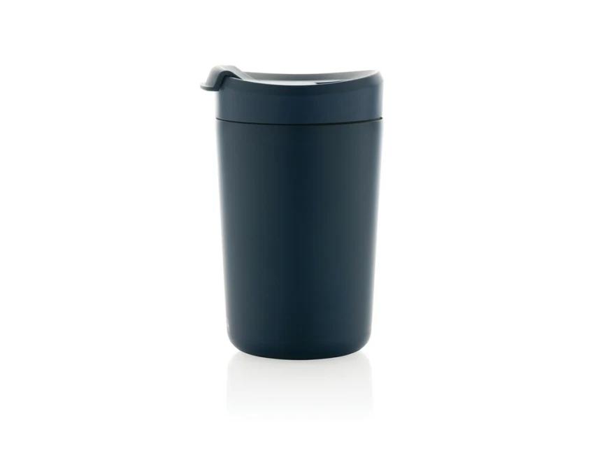 Granatowy kubek termiczny Avira Alya 300ml z grawerem logo