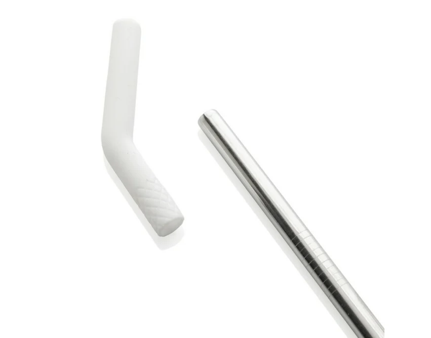 Biały kubek termiczny 900 ml z logo, stal z recyklingu