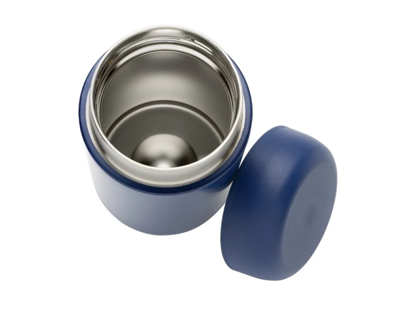 Granatowy kubek termiczny 360 ml z nadrukiem UV360