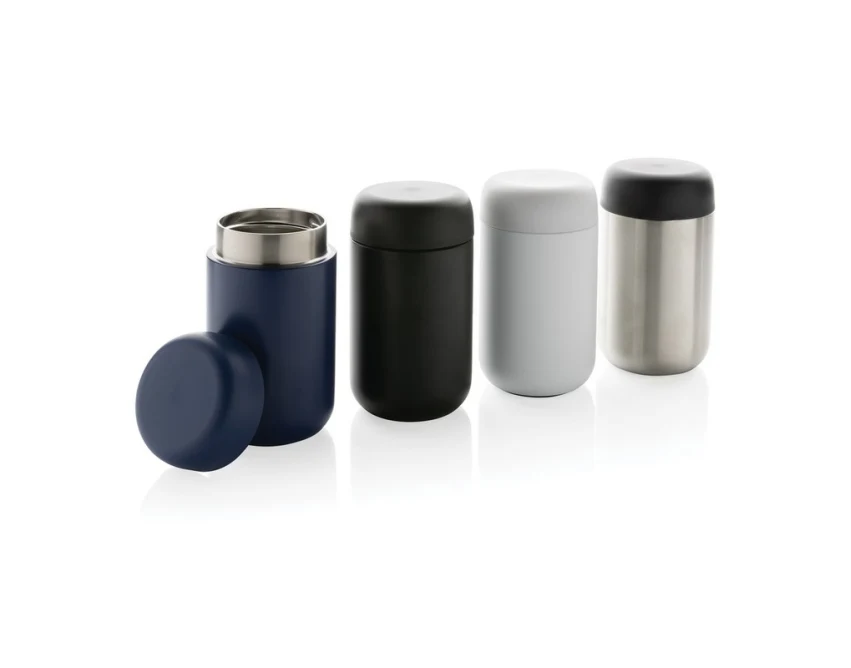 Biały kubek termiczny 360 ml Brew z grawerem logo RCS 81%