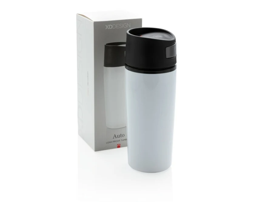 Kubek termiczny czarny 300 ml z grawerem, stal, BPA free