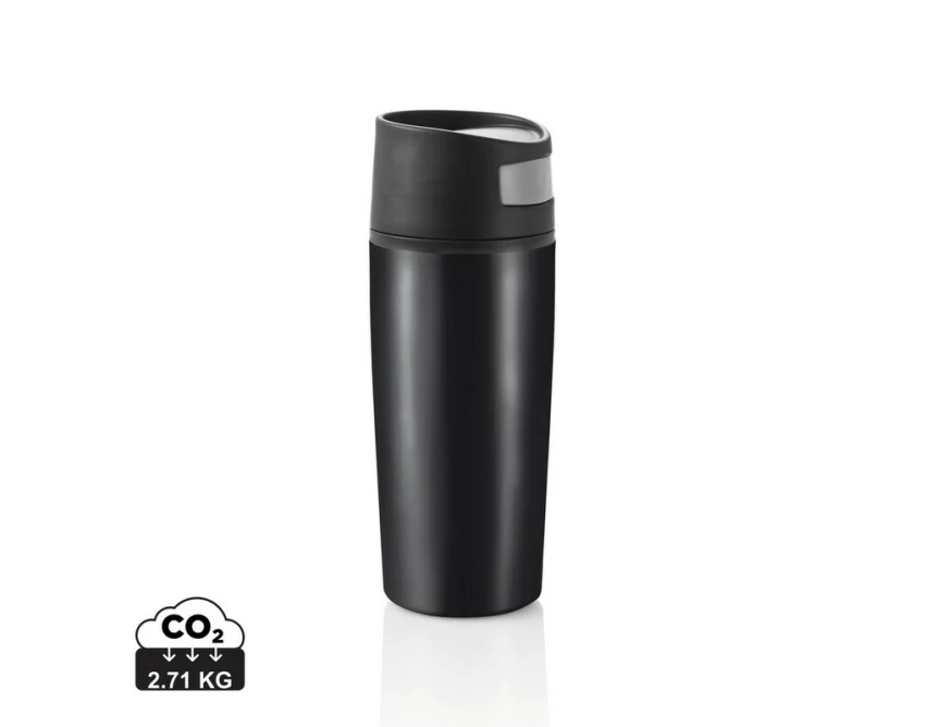 Kubek termiczny 300 ml czarny z grawerem logo firmy