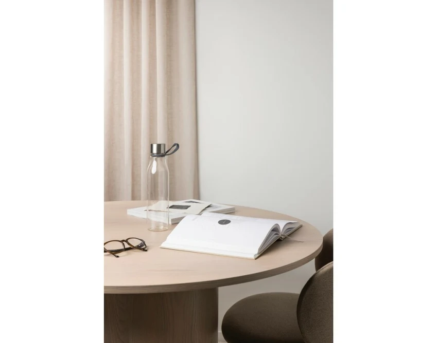 Bidon sportowy 800 ml RPET neutralny z własnym nadrukiem