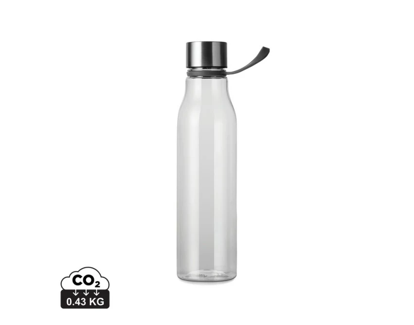 Bidon sportowy 800 ml RPET neutralny z własnym nadrukiem