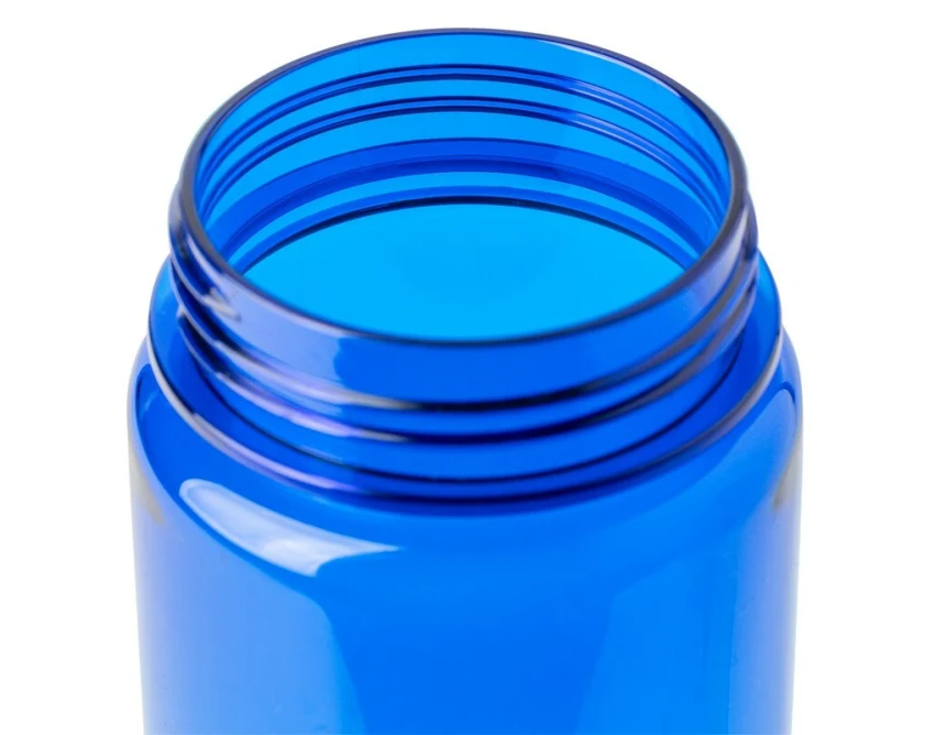 Bidon reklamowy RPET 750 ml granatowy z logo firmy