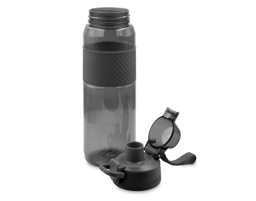 Bidon sportowy 850 ml czarny z logo – Air Gifts Flore