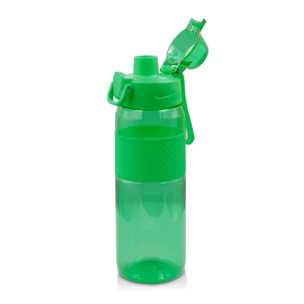 Zielony bidon sportowy 850 ml z logo Air Gifts Flore Tritan