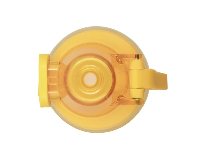 Żółty bidon sportowy 850 ml z logo – Air Gifts Flore