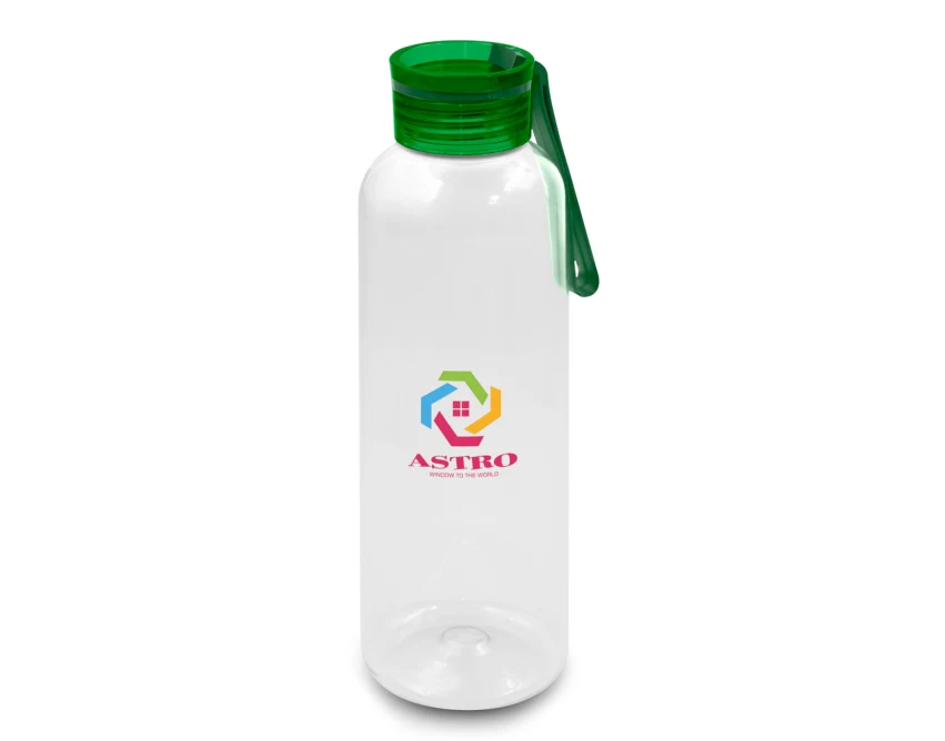 Zielony bidon sportowy RPET 500 ml z Twoim logo