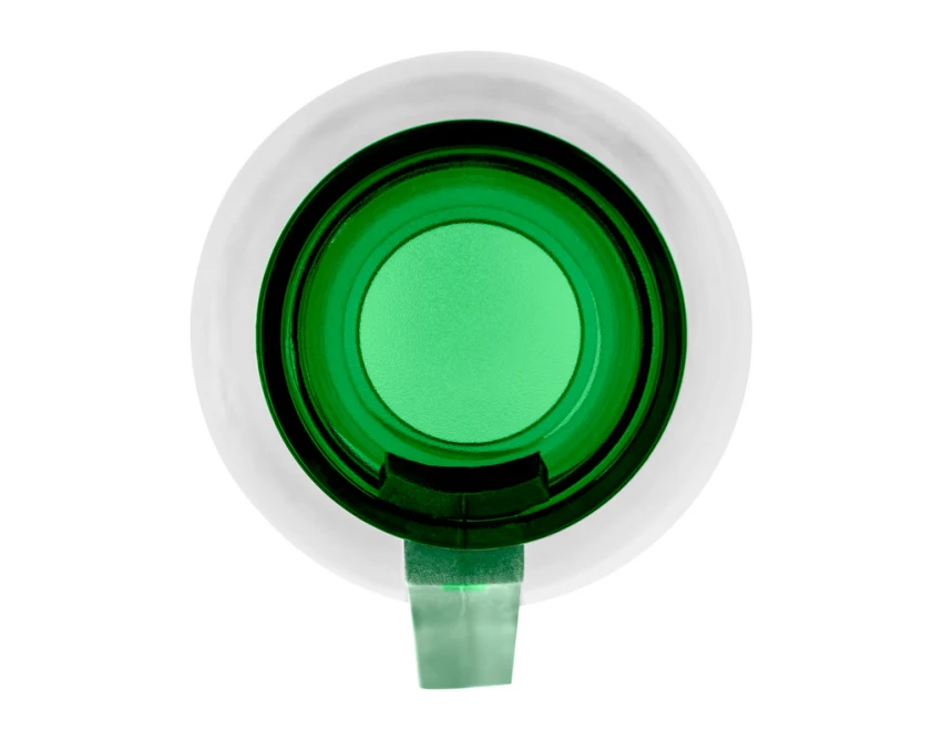 Zielony bidon sportowy RPET 500 ml z Twoim logo