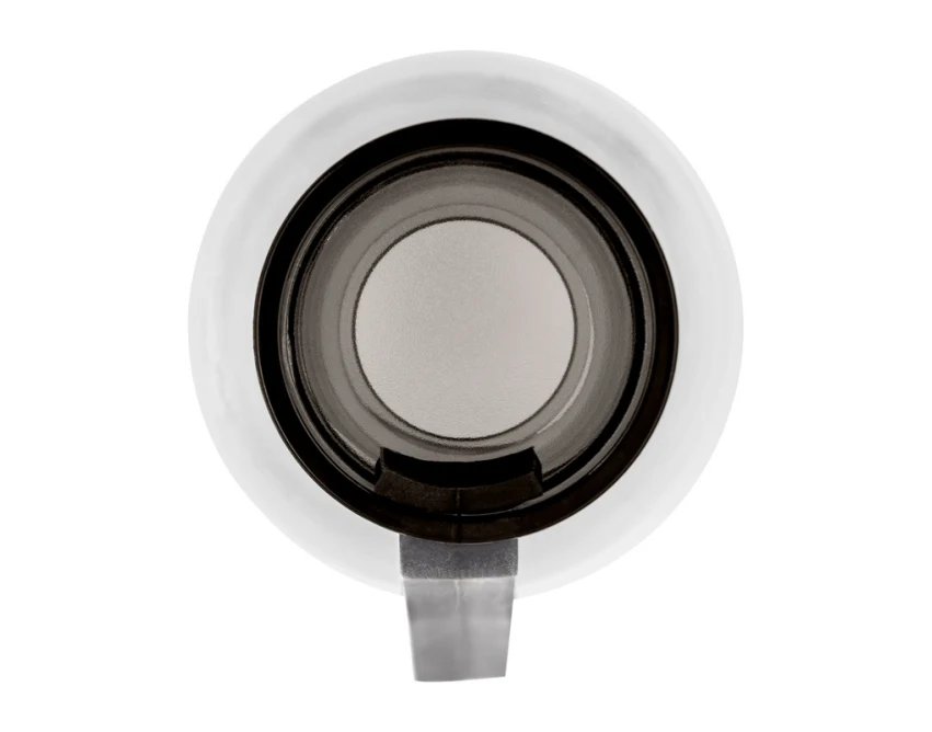 Czarny bidon RPET 500 ml z logo – sportowy gadżet firmowy