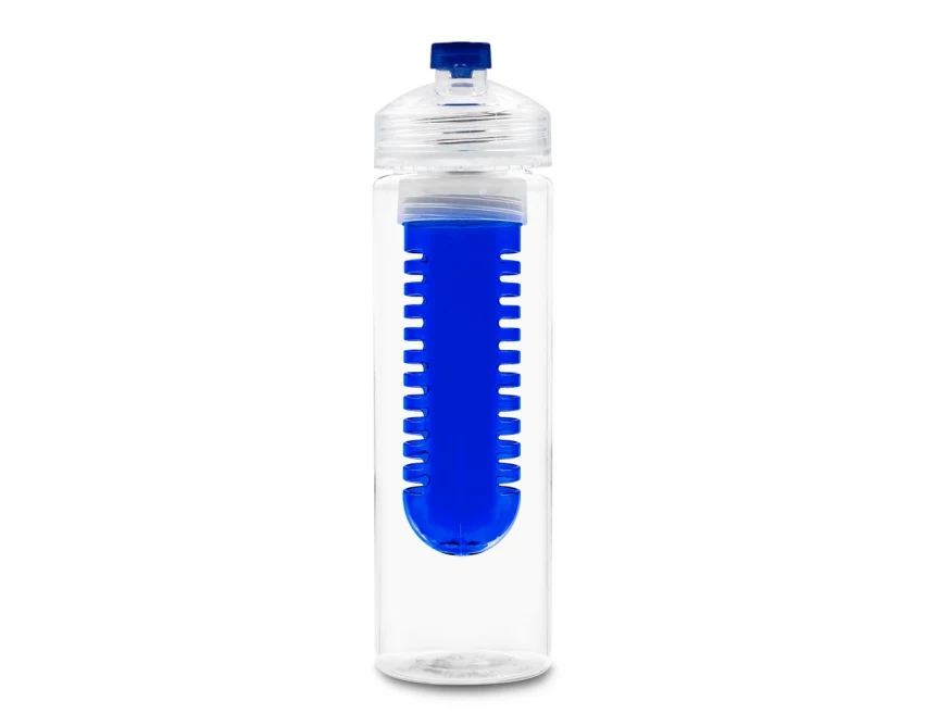 Bidon Carter 650 ml granatowy z infuserem i nadrukiem logo