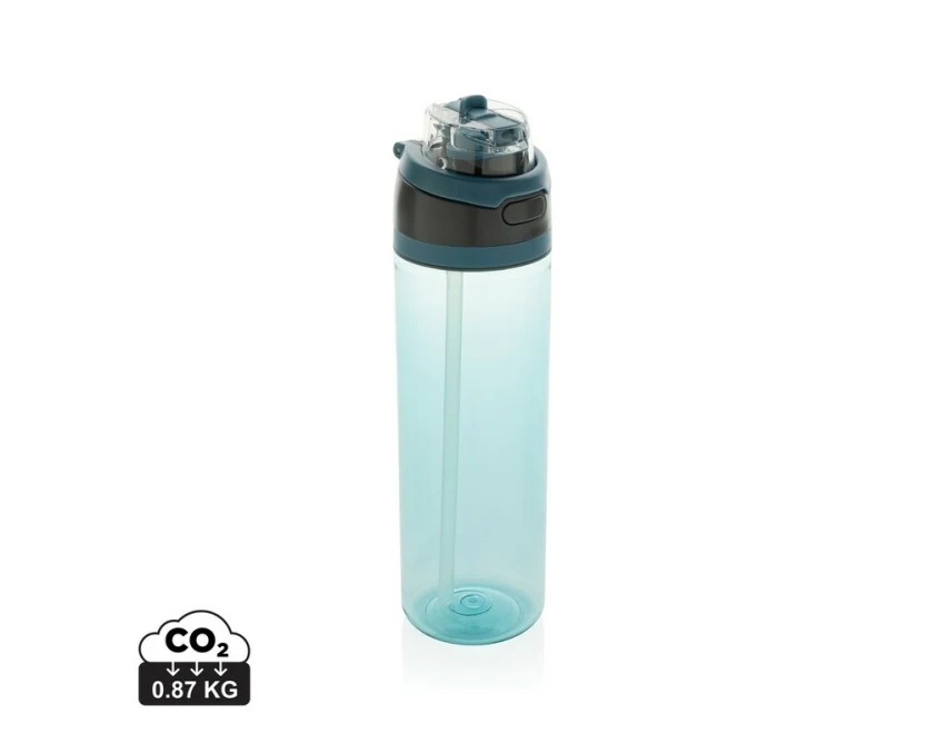 Bidon sportowy 800 ml Omni Sip RPET niebieski z logo