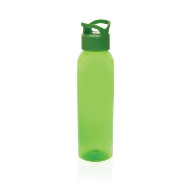 Zielona butelka sportowa Oasis 650 ml z logo RPET