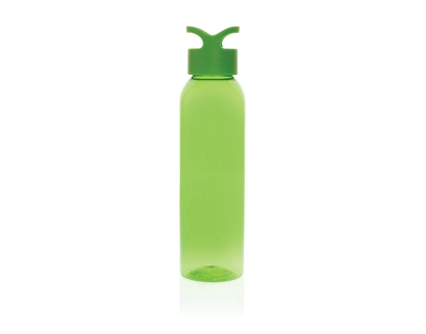 Zielona butelka sportowa Oasis 650 ml z logo RPET
