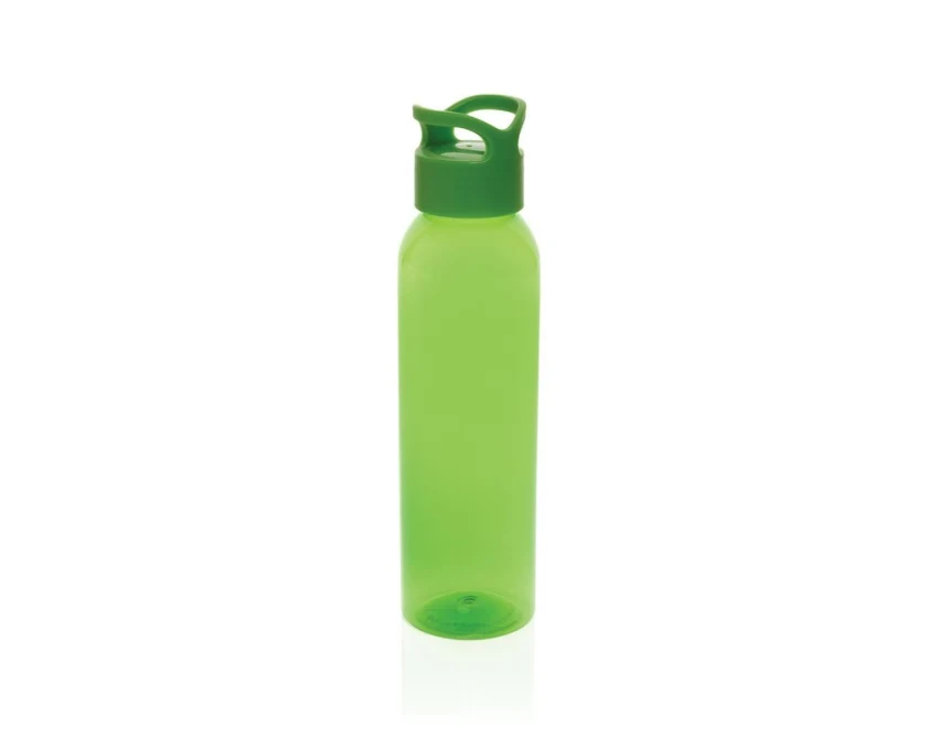 Zielona butelka sportowa Oasis 650 ml z logo RPET