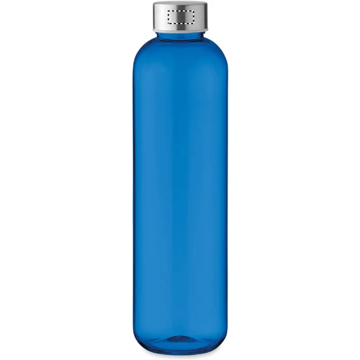 Schemat znakowania dla Tampondruk - P4 na gadżecie: Butelka z Tritanu 1L Utah Top niebieska z metalowym korkiem