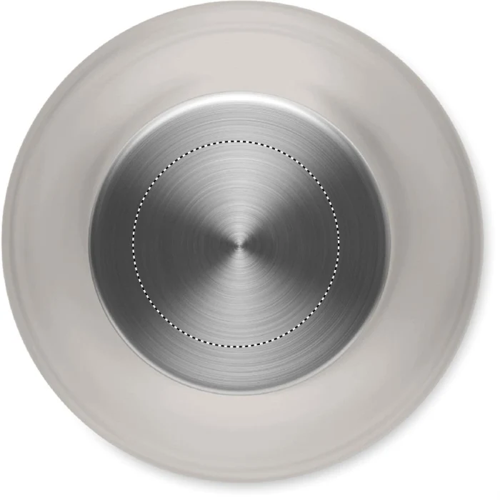 Schemat znakowania dla Doming - DO1 na gadżecie: Butelka z tritanu 1l Utah top przezroczysty szary z logo