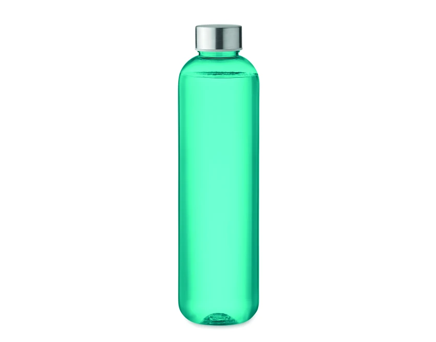 Butelka Tritan 1L Utah Top Przezroczysty Niebieski z Logo