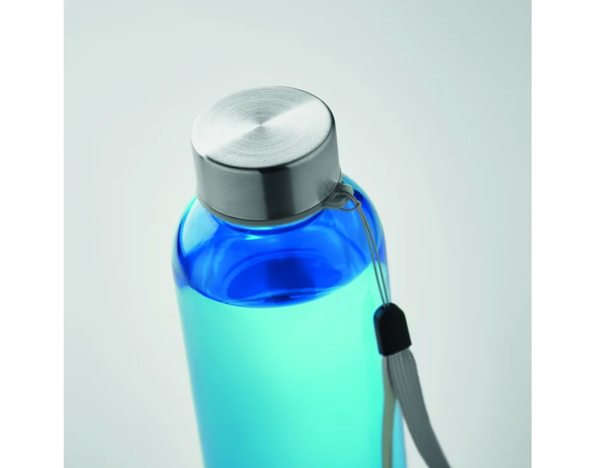 Butelka Tritan Renew™ 500 ml niebieska z logo firmy