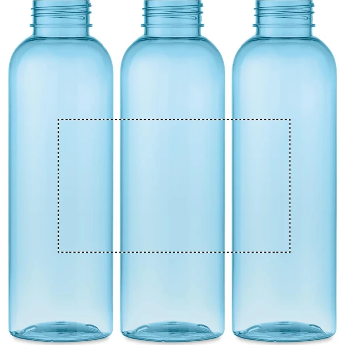 Schemat znakowania dla Sitodruk 360° - RS4 na gadżecie: Butelka Tritan Renew™ 500 ml niebieska z logo firmy