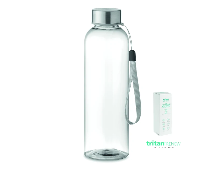 Butelka Tritan Renew 500 ml przezroczysta z logo