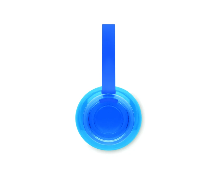 Butelka Tritan 500 ml Indi niebieska z silikonową zawieszką