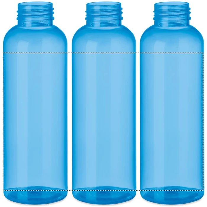 Schemat znakowania dla Nadruk UV 360° - RD2 na gadżecie: Butelka Tritan 500 ml Indi niebieska z silikonową zawieszką