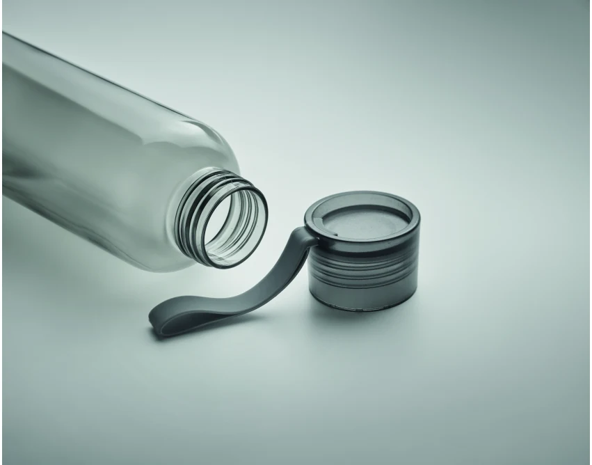 Szary bidon z tritanu 500 ml z logo firmy