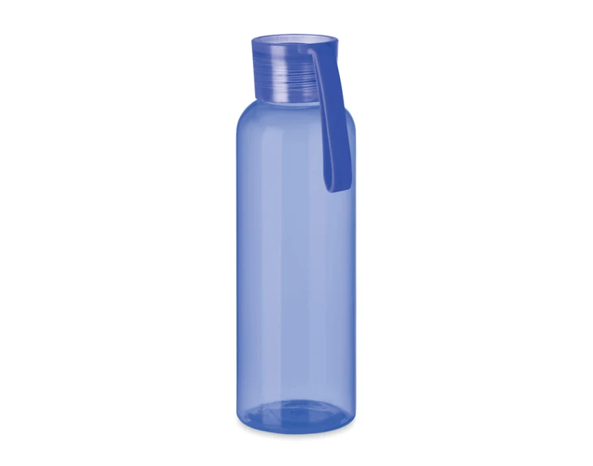 Butelka Tritan 500 ml przezroczysta niebieska z logo