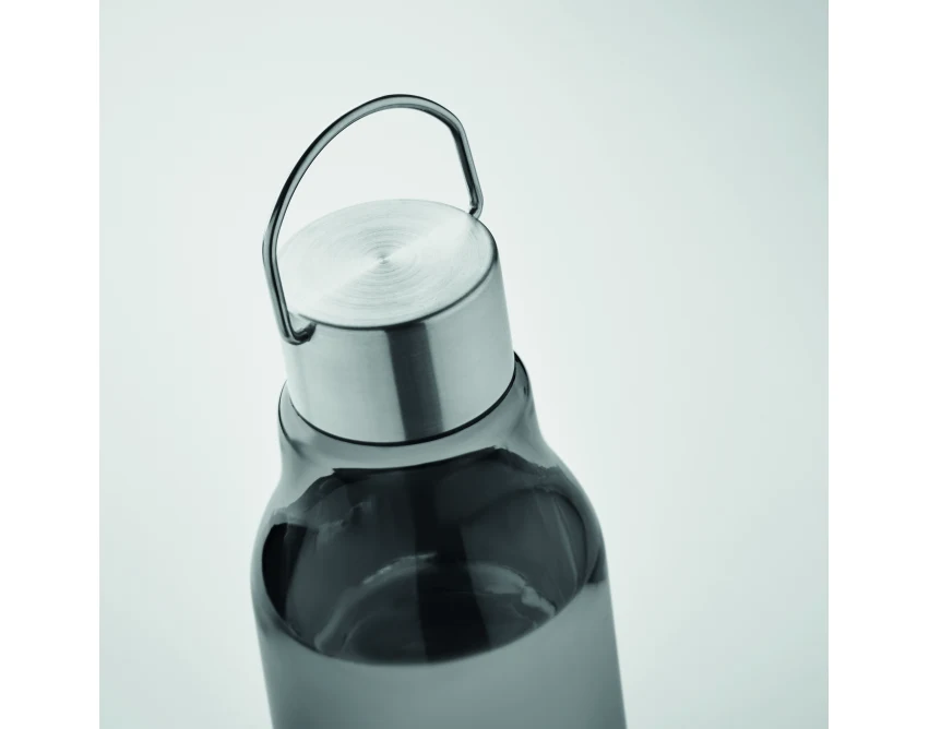 Butelka Tritan Renew 800 ml Sound szara z logo firmy