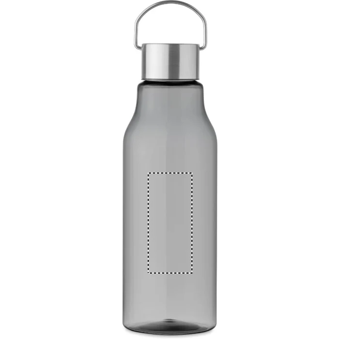 Schemat znakowania dla Etykieta - DL na gadżecie: Butelka Tritan Renew 800 ml Sound szara z logo firmy