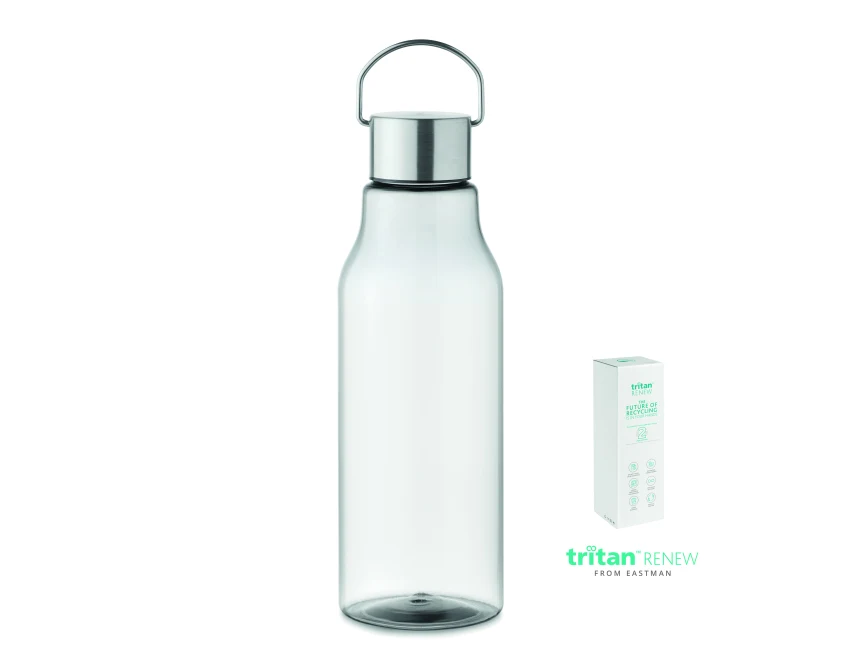 Butelka Tritan Renew™ 800 ml przezroczysta z logo firmy