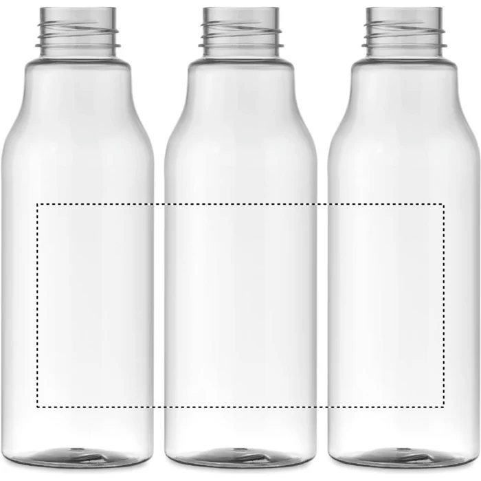 Schemat znakowania dla Sitodruk 360° - RS4 na gadżecie: Butelka Tritan Renew™ 800 ml przezroczysta z logo firmy