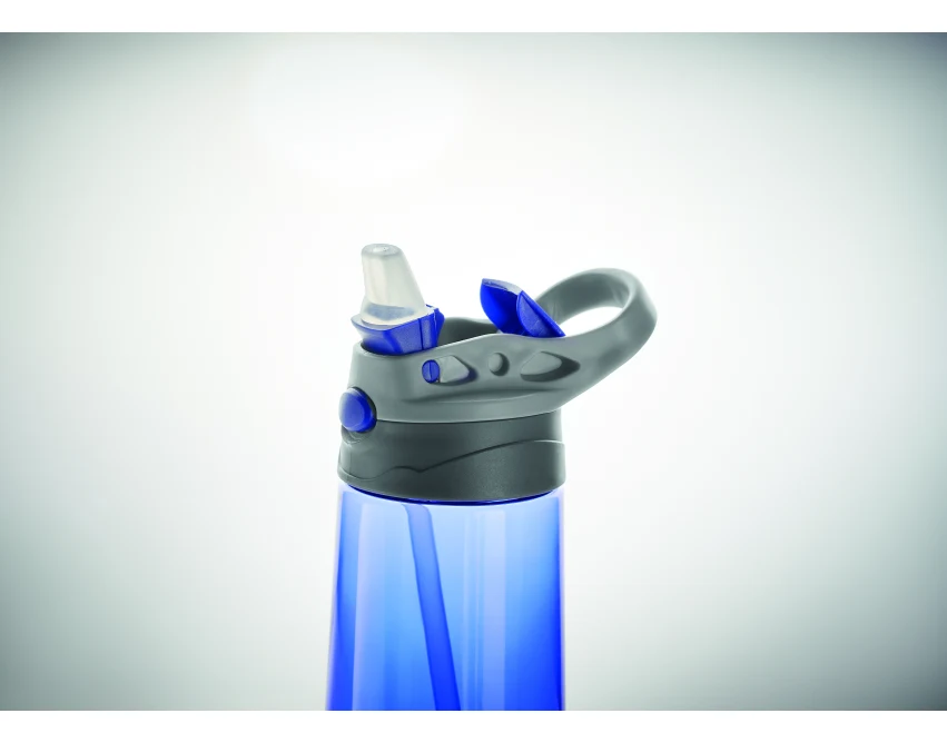 Butelka z tritanu 450 ml Shiku niebieska z nadrukiem