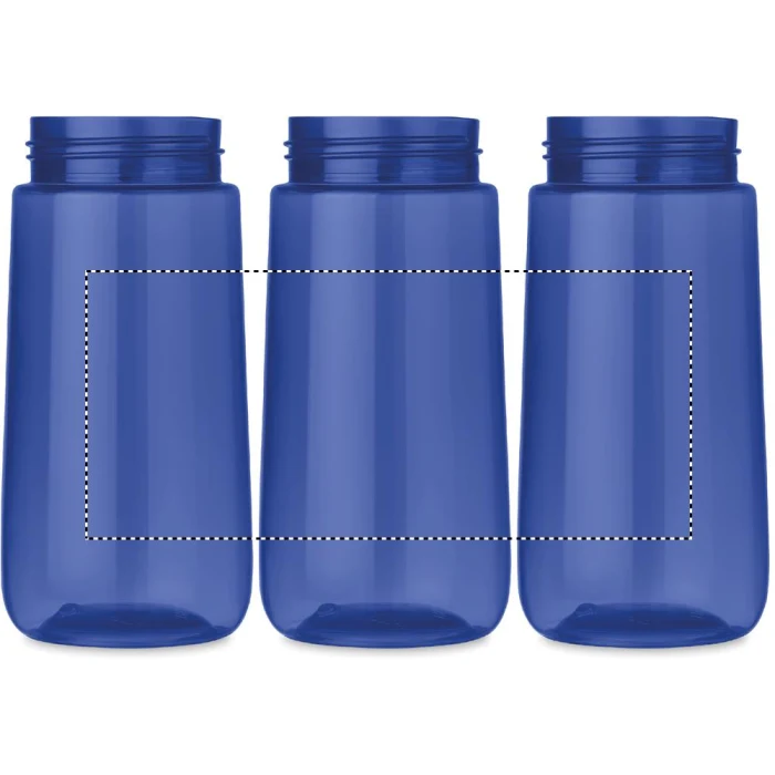 Schemat znakowania dla Sitodruk 360° - RS4 na gadżecie: Butelka z tritanu 450 ml Shiku niebieska z nadrukiem