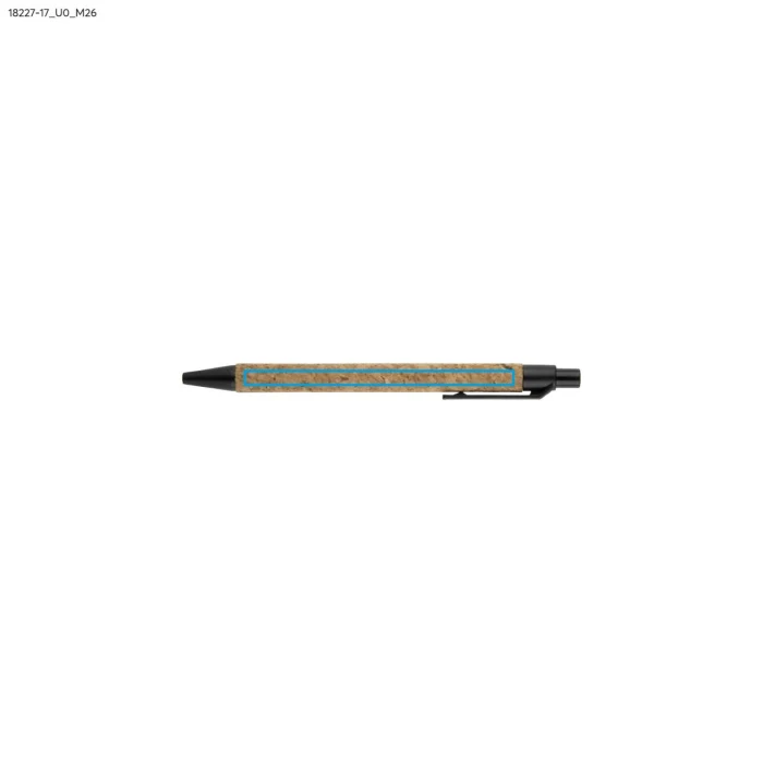 Schemat znakowania dla Nadruk UV - U0 na gadżecie: Notes korkowy SKRIP A5 z logo i długopisem, beżowy