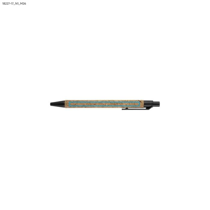 Schemat znakowania dla Tampondruk - N1 na gadżecie: Notes korkowy SKRIP A5 z logo i długopisem, beżowy