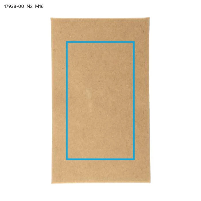 Schemat znakowania dla Tampondruk - N2 na gadżecie: Srebrny brelok domek LEKSA – grawer z Twoim logo