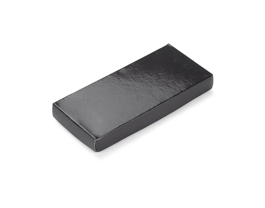 Brelok PORTE grafitowy metalowy z poliuretanem i logo