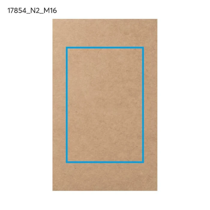 Schemat znakowania dla Tampondruk - N2 na gadżecie: Brelok RENGO drewniany z grawerem, naturalny kolor