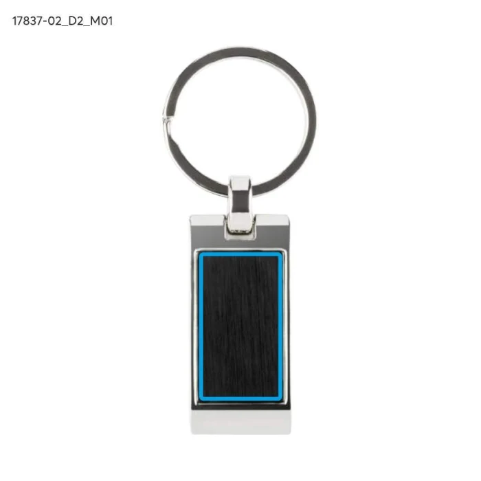 Schemat znakowania dla Doming - D2 na gadżecie: Czarny metalowy brelok KAMEL z grawerem logo firmowego