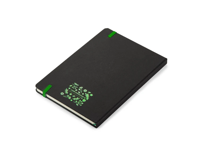 KORYO notes firmowy A5 z gumką i twardą oprawą