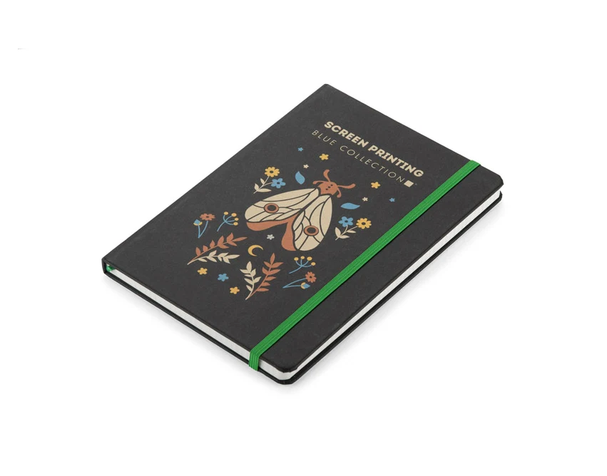 KORYO notes firmowy A5 z gumką i twardą oprawą
