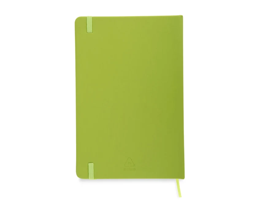 rVITAL notes reklamowy A5 z gumką z recyklingu